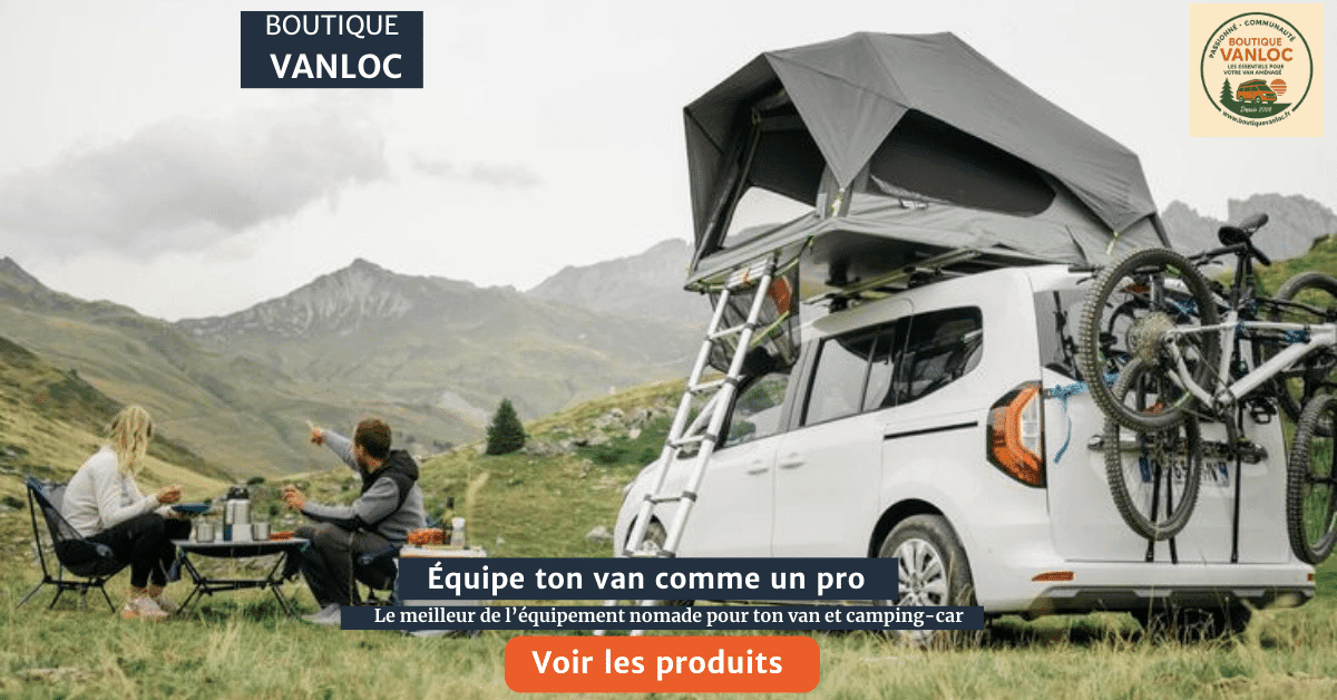 🎒 Sélection de nos indispensables à glisser dans votre van avant le départ