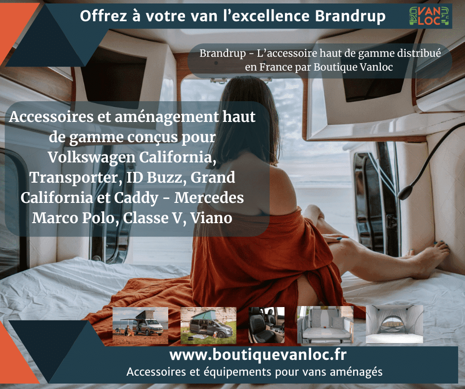 🚐 Équipez votre van ou camping-car avec les accessoires Brandrup et Boutique Vanloc ✨