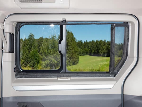 100150122 - Moustiquaire FLYOUT Fenêtre Coulissante VW T7 California - Côté Droit