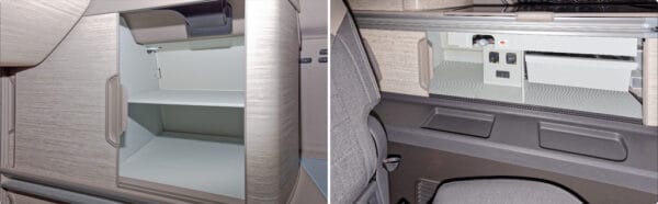 100704518 - Tapis Antidérapants Compartiments Placard VW T7 California Ocean / Coast (9 pièces) | BRANDRUP – Image 2