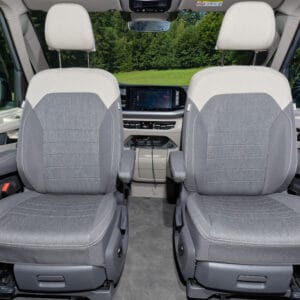 Second Skin ® pour VW T7 California, dessin « Bright Dots Raven / Sandwick ».