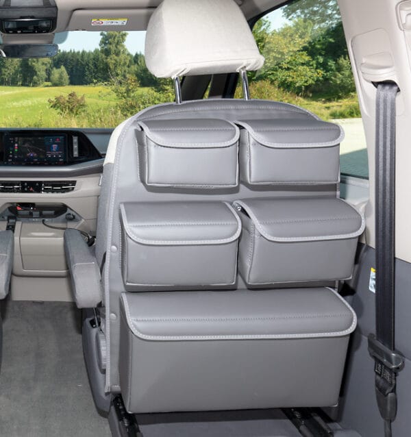 100706860 - UTILITY Siège Conducteur/Passager VW T7 Multivan/Beach Raven Cuir | BRANDRUP