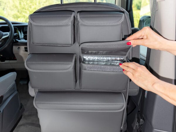 100706860 - UTILITY Siège Conducteur/Passager VW T7 Multivan/Beach Raven Cuir | BRANDRUP – Image 2