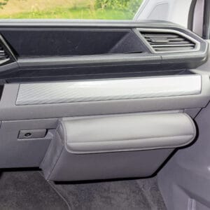 TIALO ® Glovebox pour les VW T6.1, dessin « Palladium Cuir »