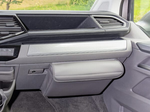 TIALO ® Glovebox pour les VW T6.1, dessin « Palladium Cuir »