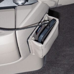 TIALO ® Phone VW T7 California / Multivan, dessin « Sandwick Cuir ».