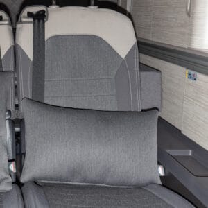 BRANDRUP - 100707524 - Coussin 50 x 30 cm pour VW T7 California / Multivan, dessin « Mèlange Raven »