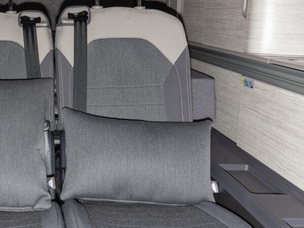 BRANDRUP - 100707524 - Coussin 50 x 30 cm pour VW T7 California / Multivan, dessin « Mèlange Raven »