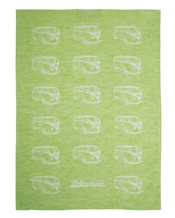 VW T1 Combi Torchon à vaisselle, 2 pièces - rouge/bleu - Plaisir d'offrir – Image 5