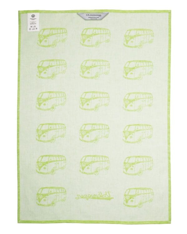 VW T1 Combi Torchon à vaisselle, 2 pièces - rouge/bleu - Plaisir d'offrir – Image 6