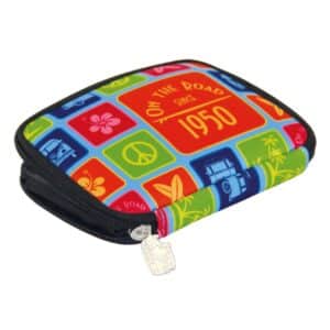 VOLKSWAGEN BUS VW T1 Combi Néoprène Portefeuille - Multicolore