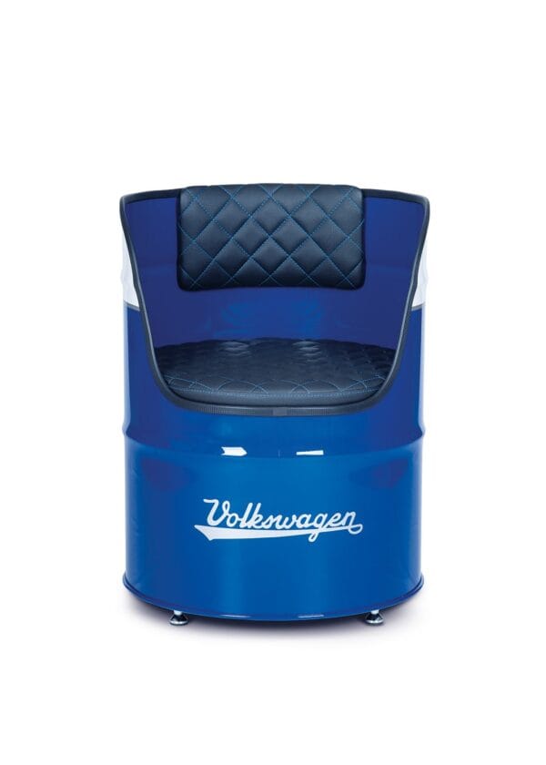 Fauteuil Tonneau d’Huile VW T1 Bus Bleu – Siège Rétro Premium sous Licence Officielle – Image 3