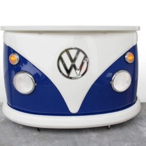 VW T1 Bus Bulli Bar Bleu – Meuble déco & Bar rétro Volkswagen sous licence officielle