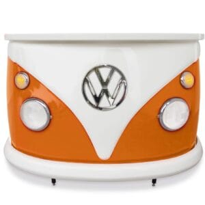 VW T1 Bus Bulli Bar Orange – Meuble déco & Bar rétro Volkswagen sous licence officielle