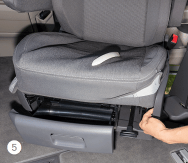 Figure 5 - Préparation surface avant droite