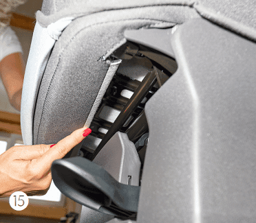 Figure 15 - Fixation avant vue 1