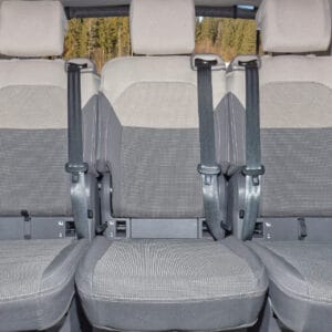 100705794 - Housse Second Skin Siège Central VW T7 California Beach Tour/Camper Ribella Sandwick/Raven | BRANDRUP