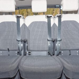 100705793 - Housse Second Skin Siège Central VW T7 California Beach Tour/Camper Bright Dots Raven/Sandwick | BRANDRUP