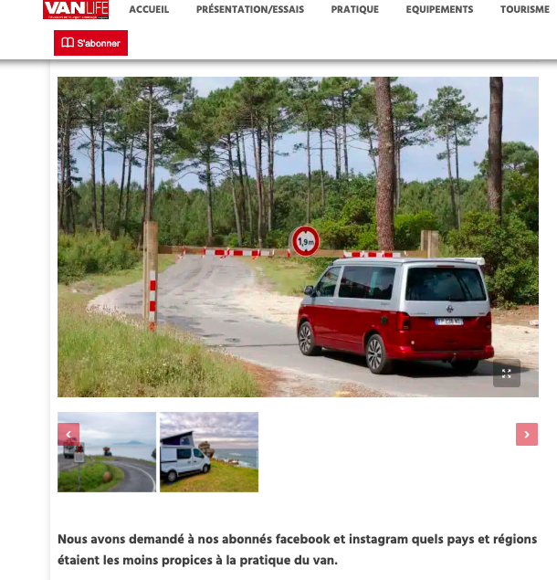 Article régions difficiles stationnement