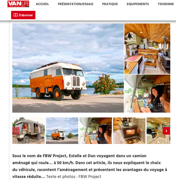 Article FBW Project camion militaire