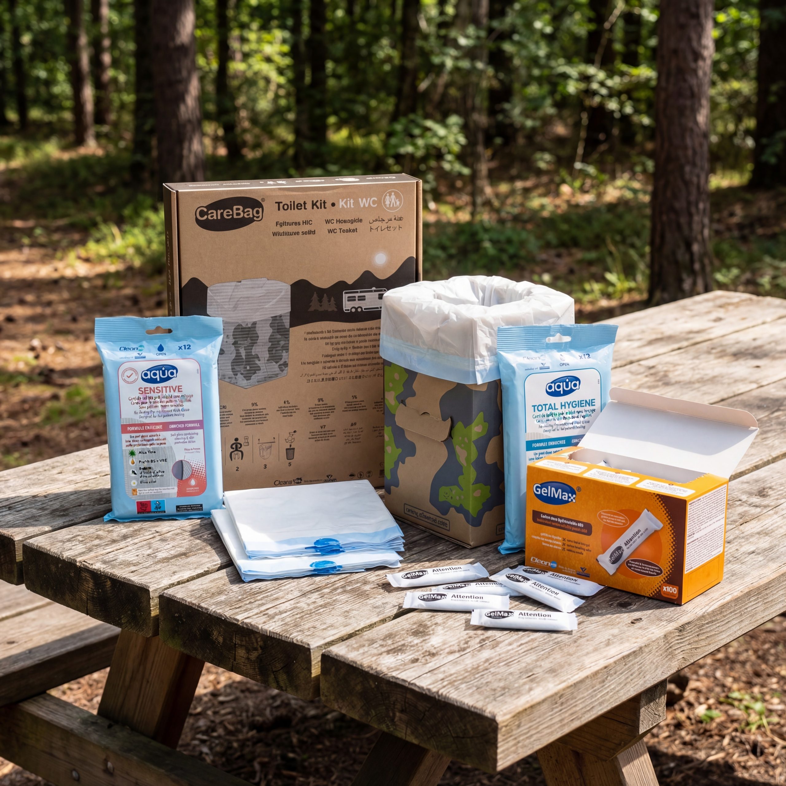 Cleanis marque française hygiène nomade vanlife