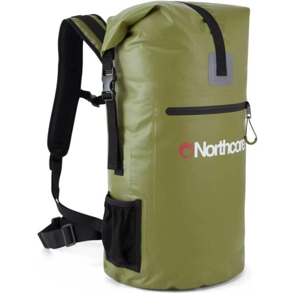 NC-BAG-30L-GRY | Sac à Dos Northcore Waterproof 30L – Aventure Vanlife – Image 2