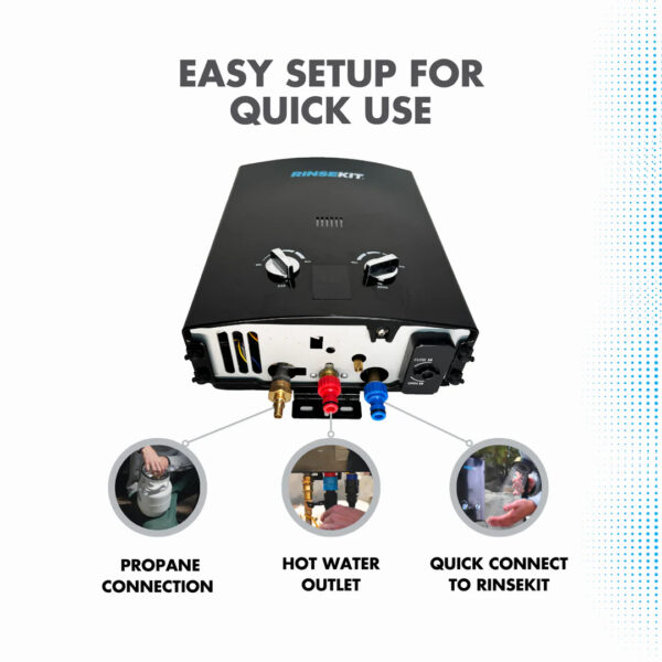 RK-HYPER | Hyper Heater 2.0 Chauffe-Eau Propane Rinsekit - Rinsekit – Image 4