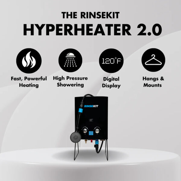 RK-HYPER | Hyper Heater 2.0 Chauffe-Eau Propane Rinsekit - Rinsekit – Image 5