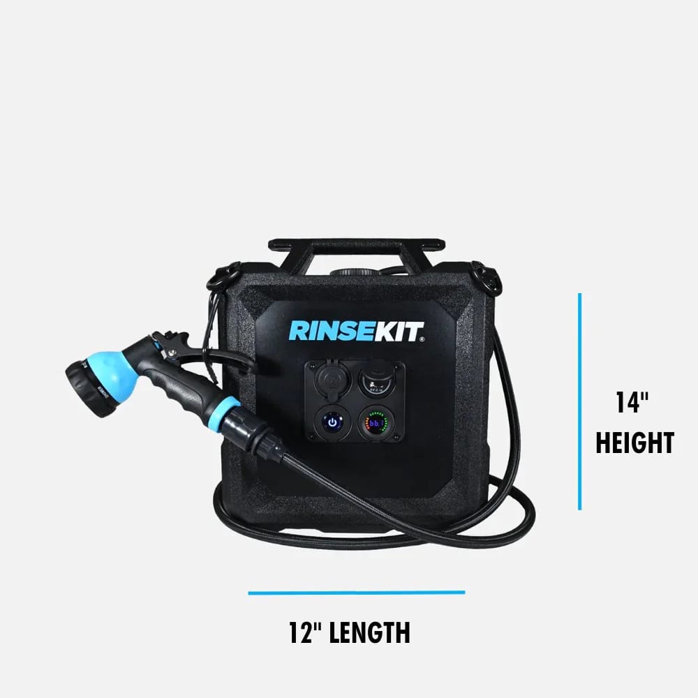 RinseKit Cube 15L douche portable batterie