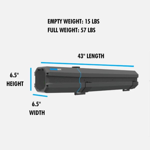 RK-RACK-19L | Rinsekit Rack Douche Portable Montable 19L - Rinsekit – Image 6