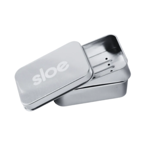 SL-BOITE-RECT | Boîte à Savon Nomade Rectangulaire 2-en-1 - Sloé Nature