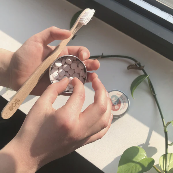 Dentifrice solide pastilles Sloé Nature vanlife