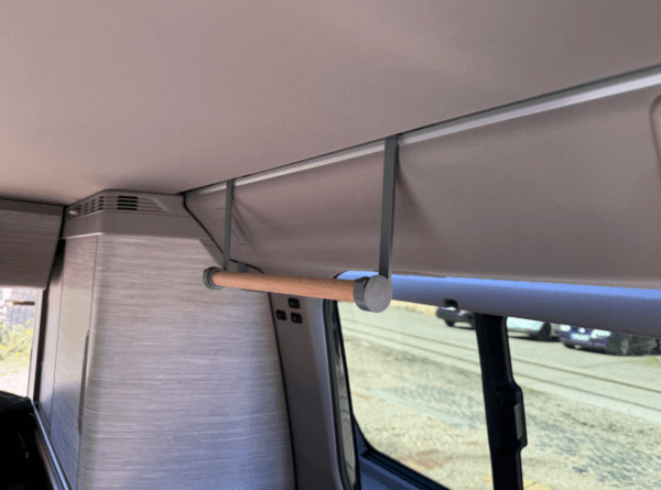 VZ-ROULEAU-T7-ALU - Support Rouleau Essuie-Tout California T7 Aluminium Anodisé – Image 4