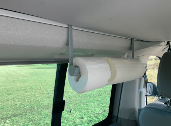 VZ-ROULEAU-T56-HET - Support Rouleau Essuie-Tout California T5/T6/T6.1 Hêtre