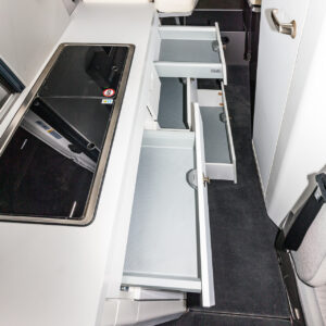 Jeu de 4 Tapis Antidérapants Tiroirs Cuisine VW Grand California 680 (à partir de 2025) — BRANDRUP