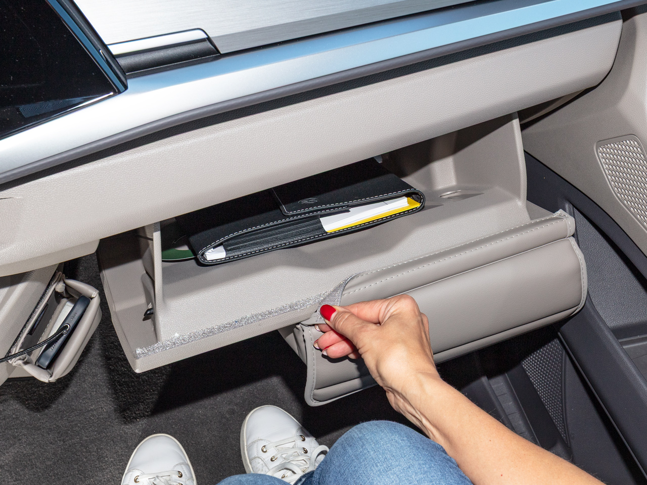 TIALO Glovebox BRANDRUP VW T7 California Multivan dessin Sandwick Cuir réf. 100 706 859